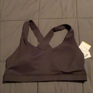 Old navy black sports bra